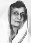 1947-57 Minister of Health,  1951 and 1952  Minister of Communication Rajkumari Amrit Kaur, India