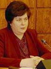 2001-05 President of the Parliamentul Eugenia Ostapciuc, Moldova